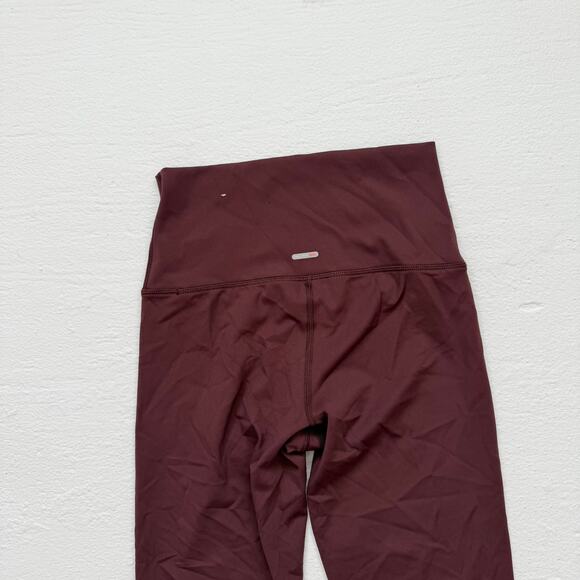 Aerie Chill Play Move High Waisted Leggings Burgundy, Size Small - Picture 6 of 6